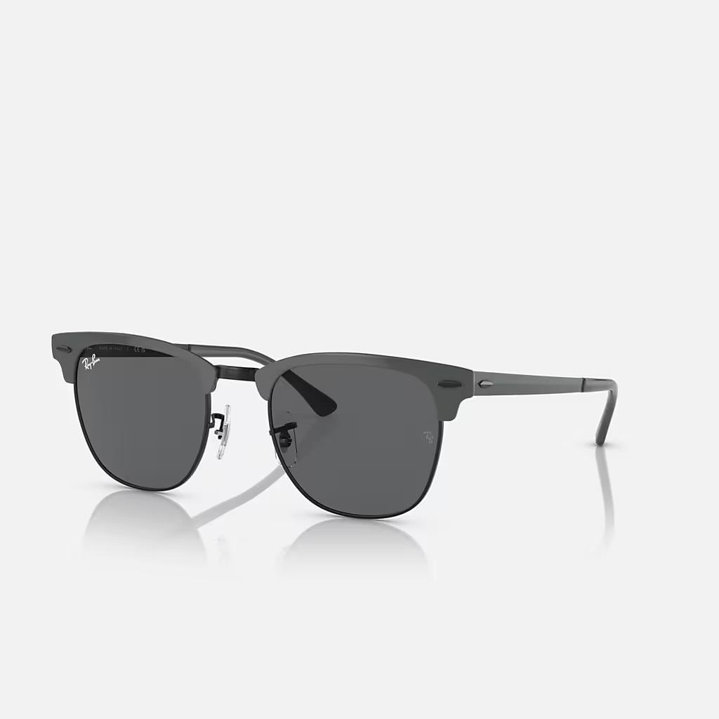 Kính Ray-Ban Clubmaster Metal Đen Xám Đậm