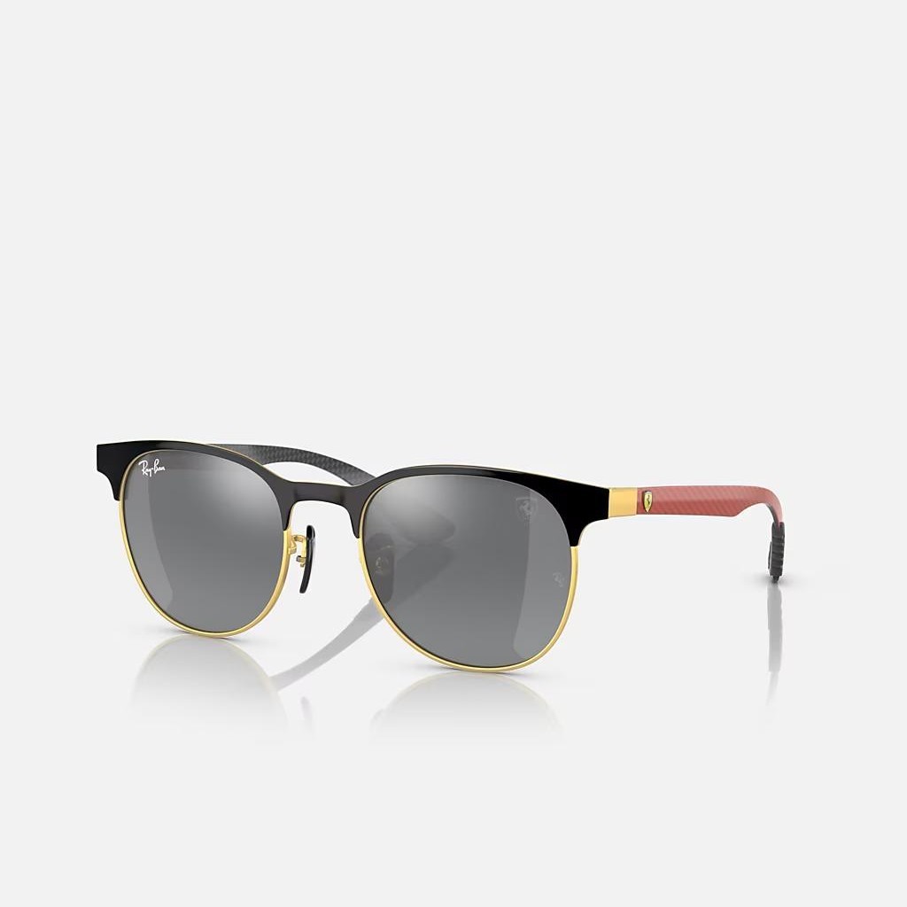 Kính Ray-Ban Rb8327M Scuderia Ferrari Collection Bạc Vàng