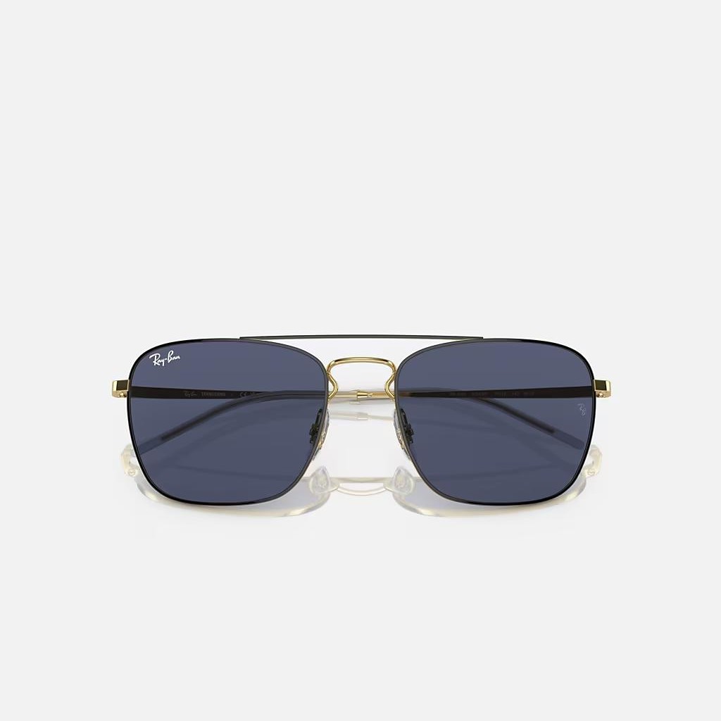 Kính Ray-Ban Rb3588 Transitions® Vàng Trong Xanh Dương