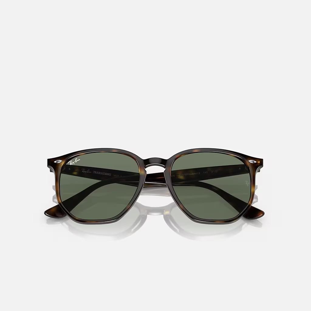 Kính Ray-Ban Rb4306 Transitions® Nâu Trong Xanh Lá