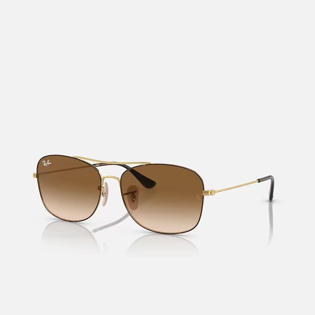 Kính Ray-Ban Rb3799 Vàng Nâu