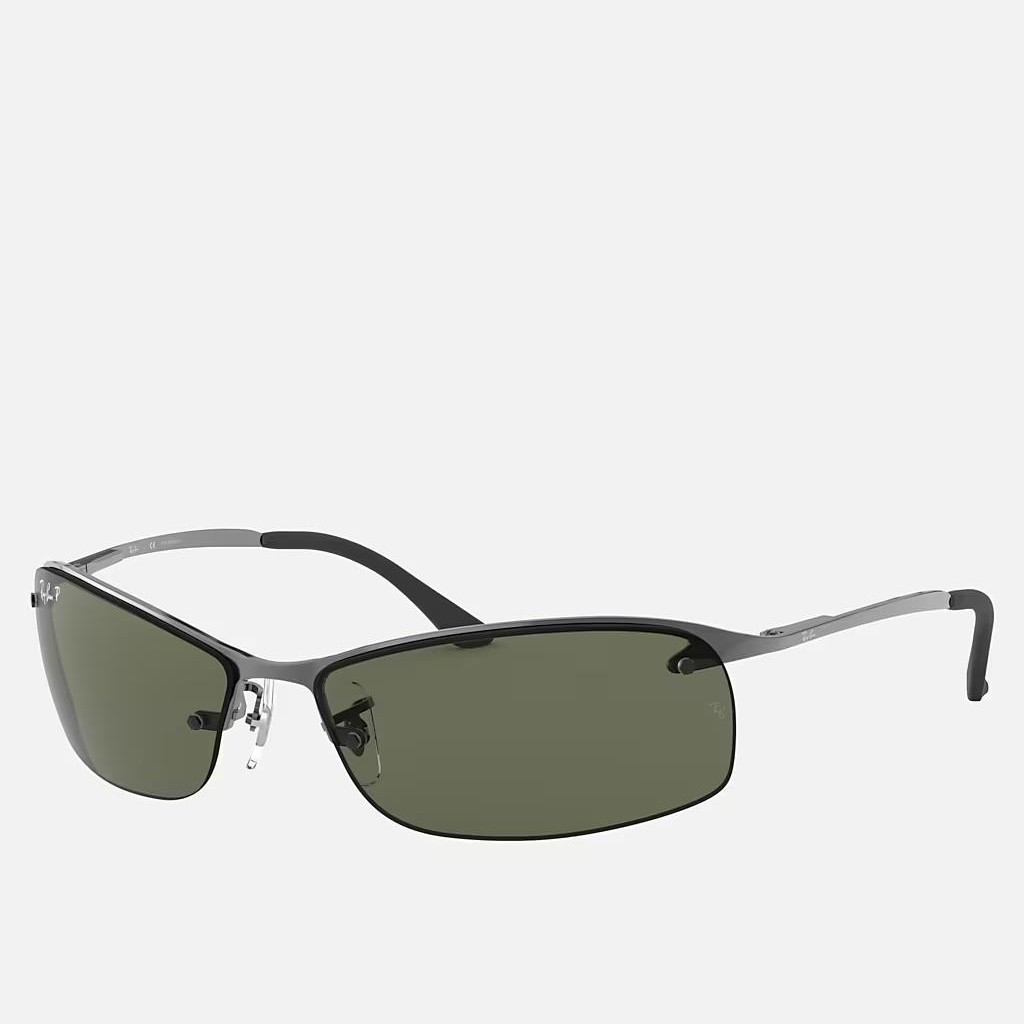 Kính Ray-Ban Rb3183 Polarized Xám Xanh Lá