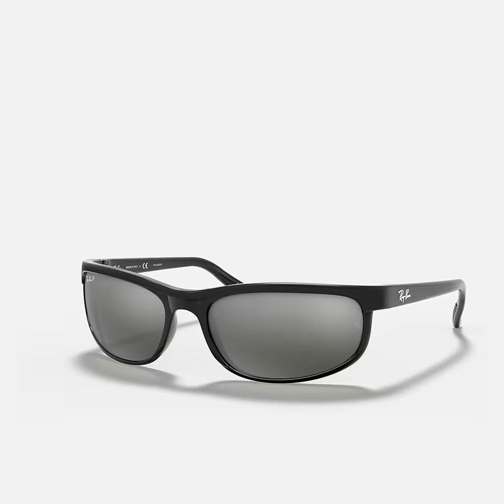 Kính Ray-Ban Predator 2 Đen Nhám Xám