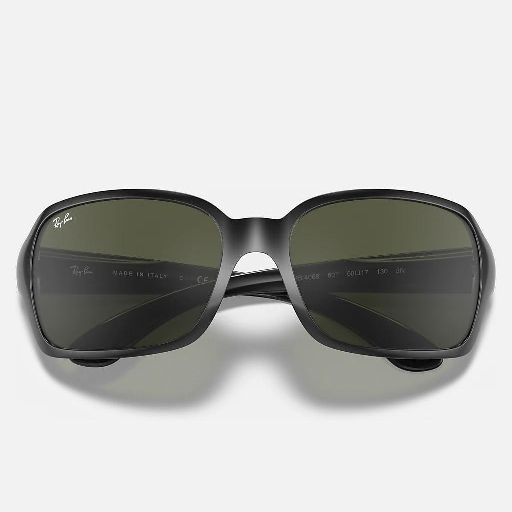 Kính Ray-Ban Rb4068 Đen Xanh Lá