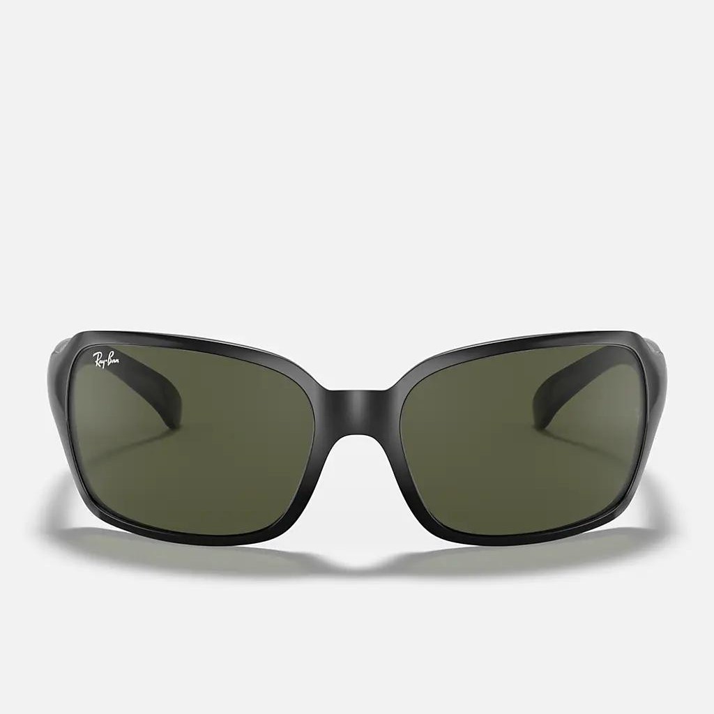 Kính Ray-Ban Rb4068 Đen Xanh Lá