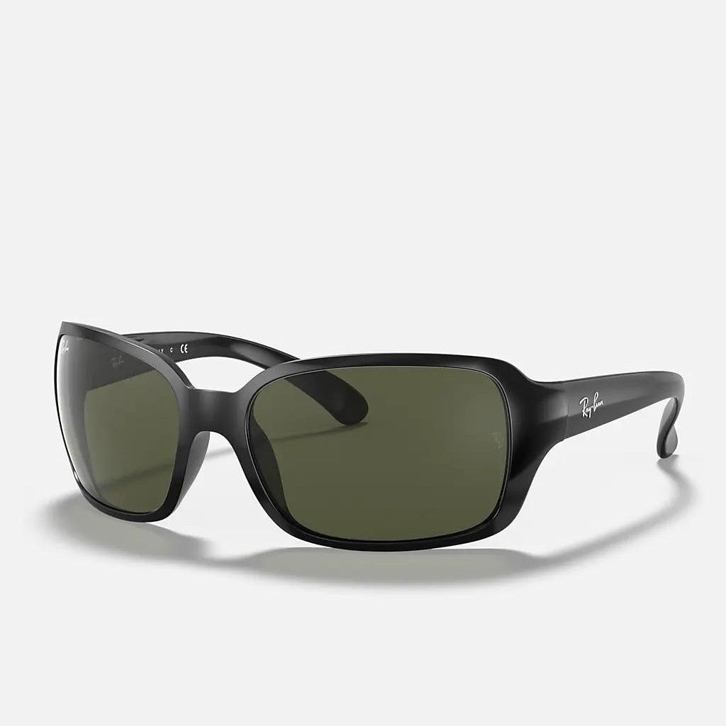 Kính Ray-Ban Rb4068 Đen Xanh Lá