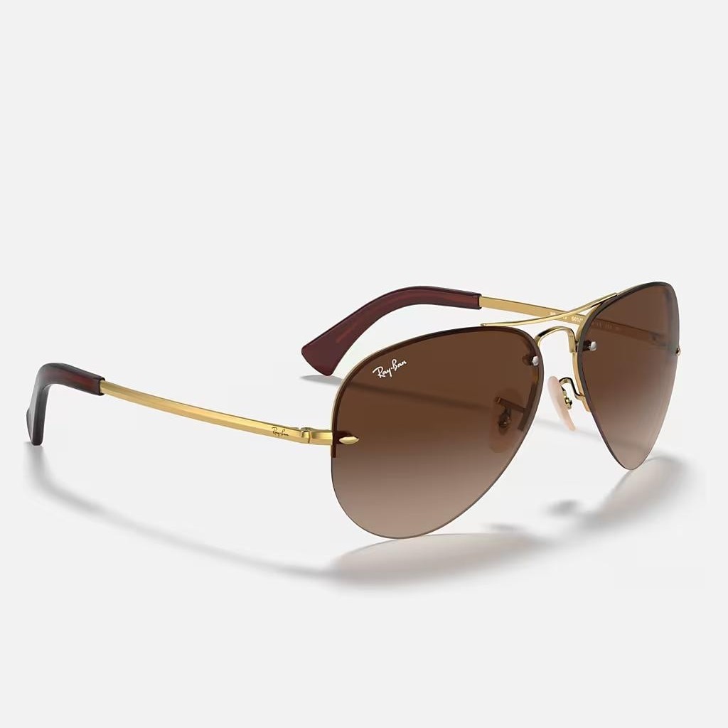 Kính Ray-Ban Rb3449 Vàng Nâu