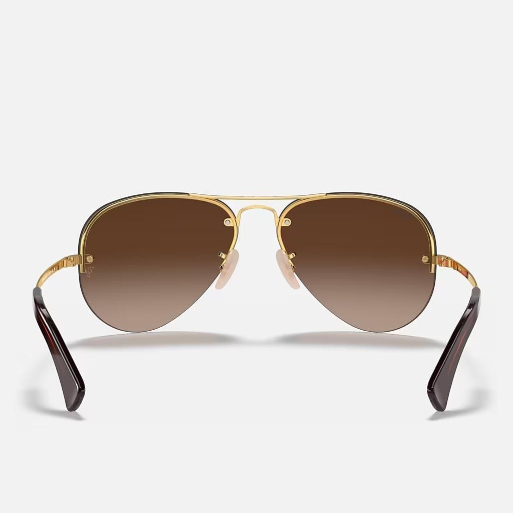 Kính Ray-Ban Rb3449 Vàng Nâu