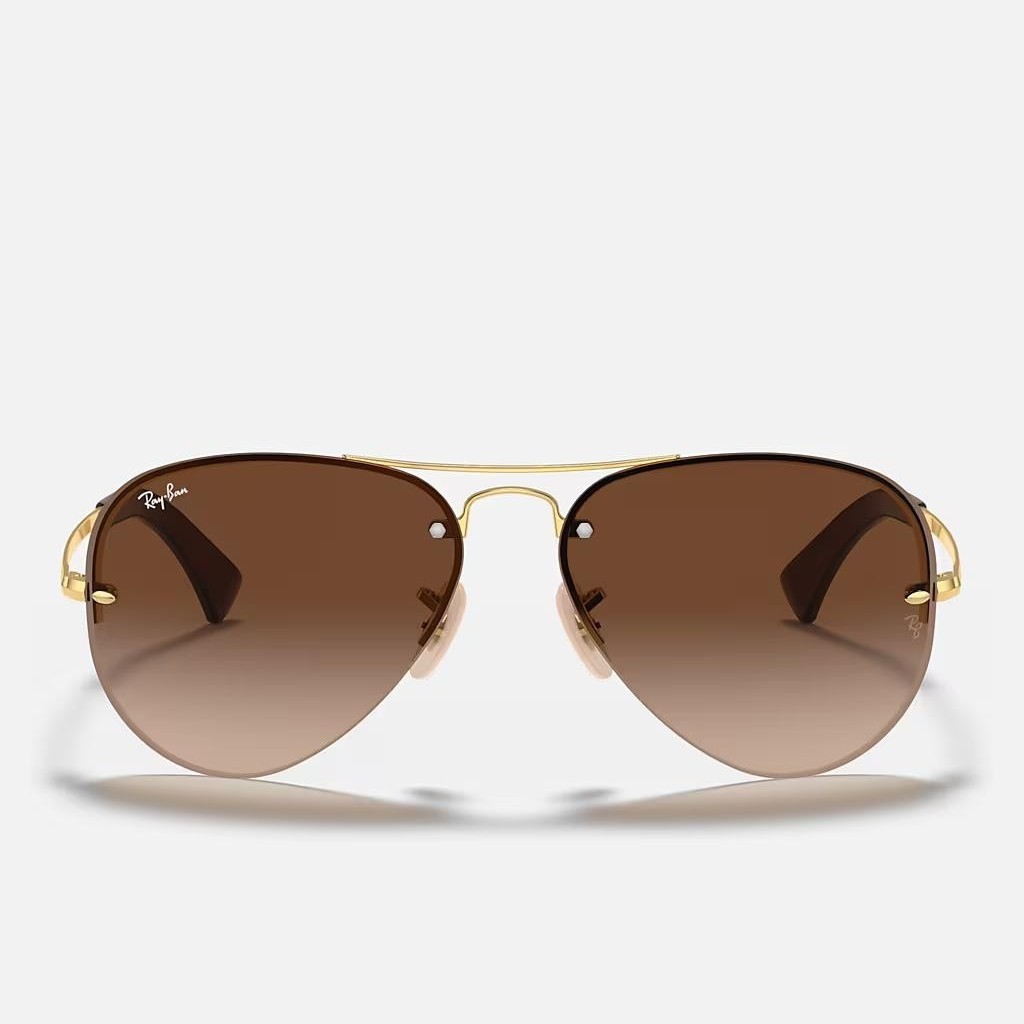 Kính Ray-Ban Rb3449 Vàng Nâu