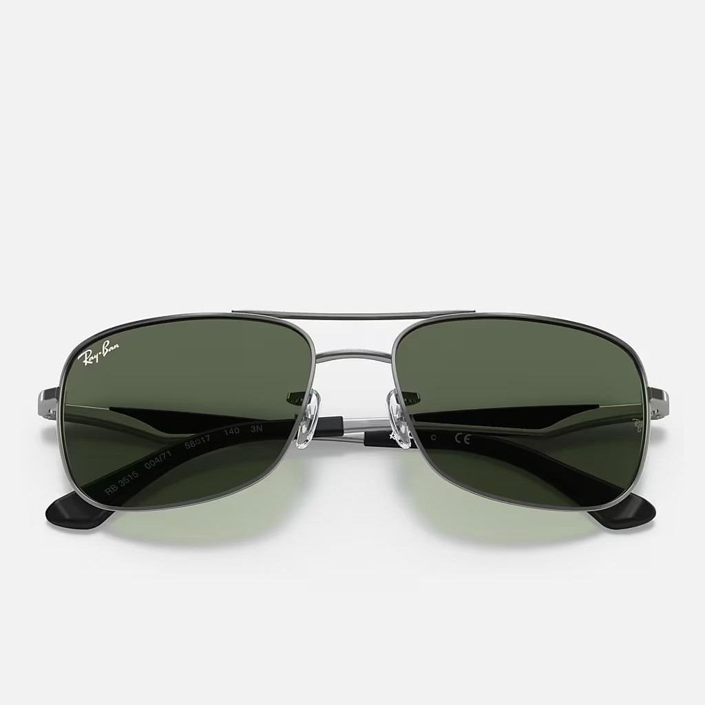 Kính Ray-Ban Rb3515 Xám Xanh Lá