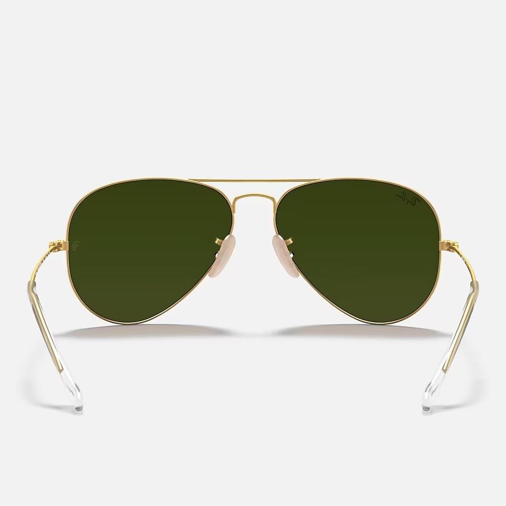 Kính Ray-Ban Aviator Flash Lenses Vàng Nhám Tím