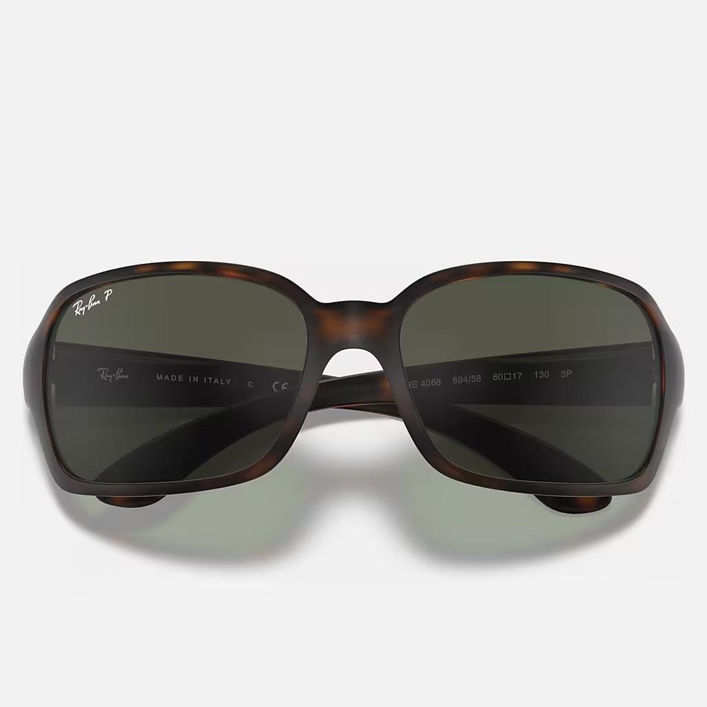 Kính Ray-Ban Rb4068 Nâu Xanh Lá