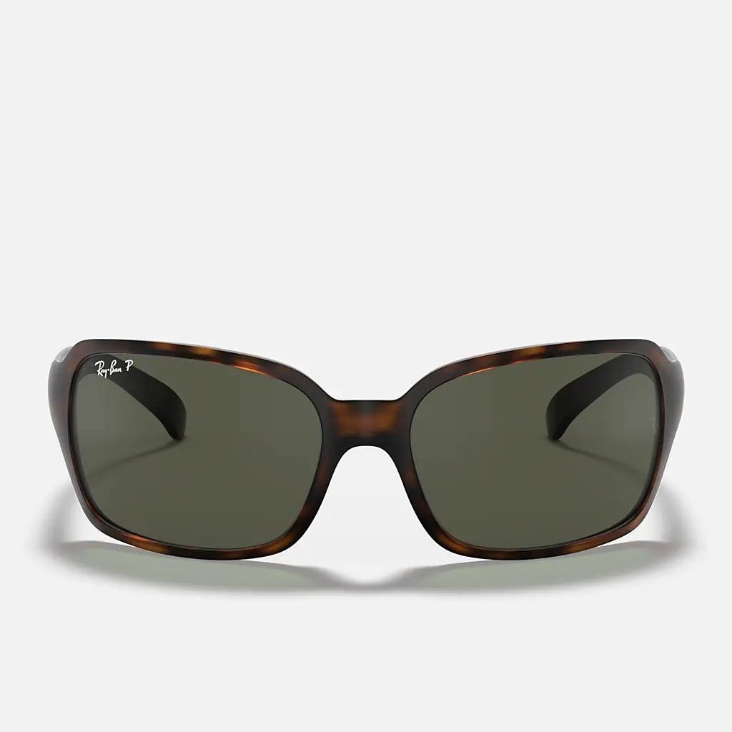 Kính Ray-Ban Rb4068 Nâu Xanh Lá