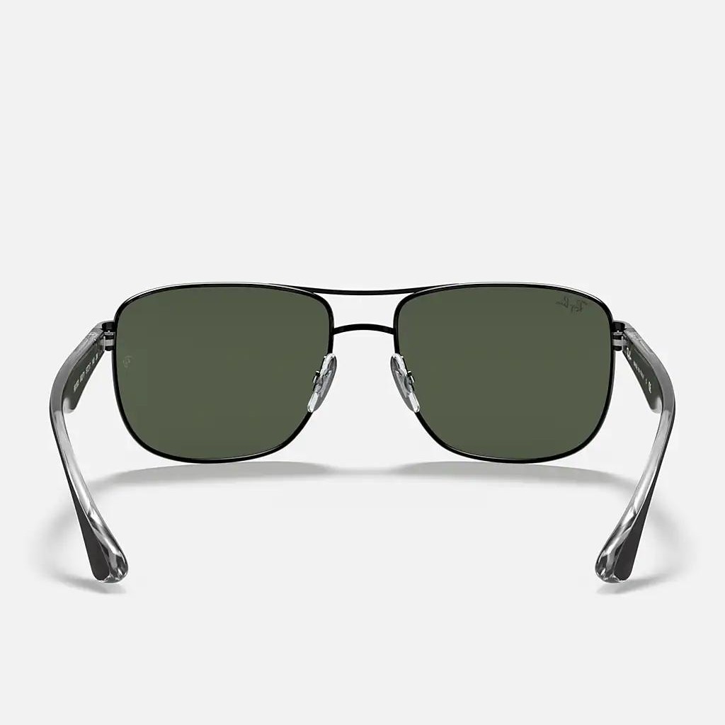 Kính Ray-Ban Rb3533 Đen Xanh Lá