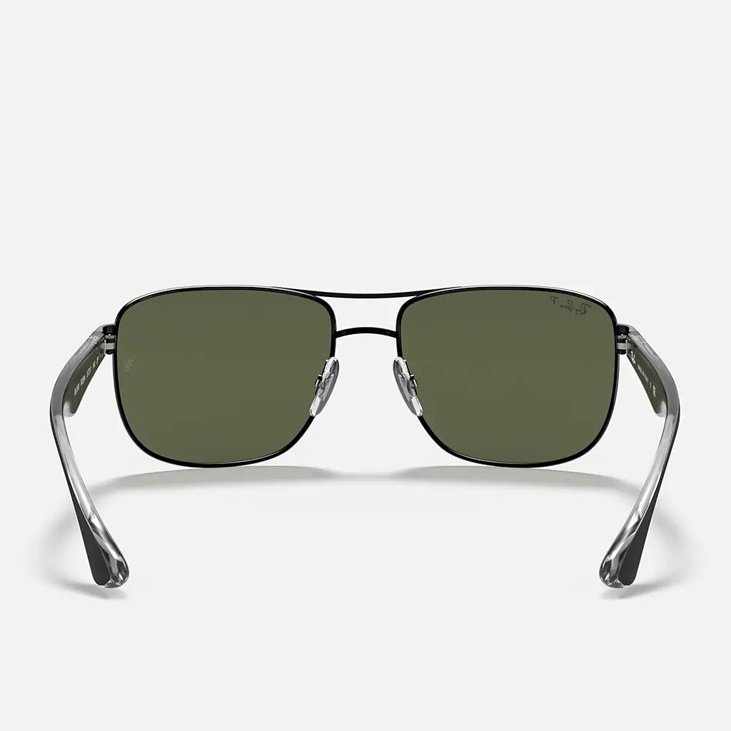 Kính Ray-Ban Rb3533 Polarized Đen Xanh Lá