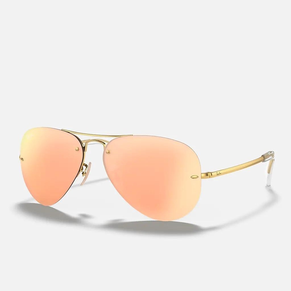 Kính Ray-Ban Rb3449 Vàng Hồng