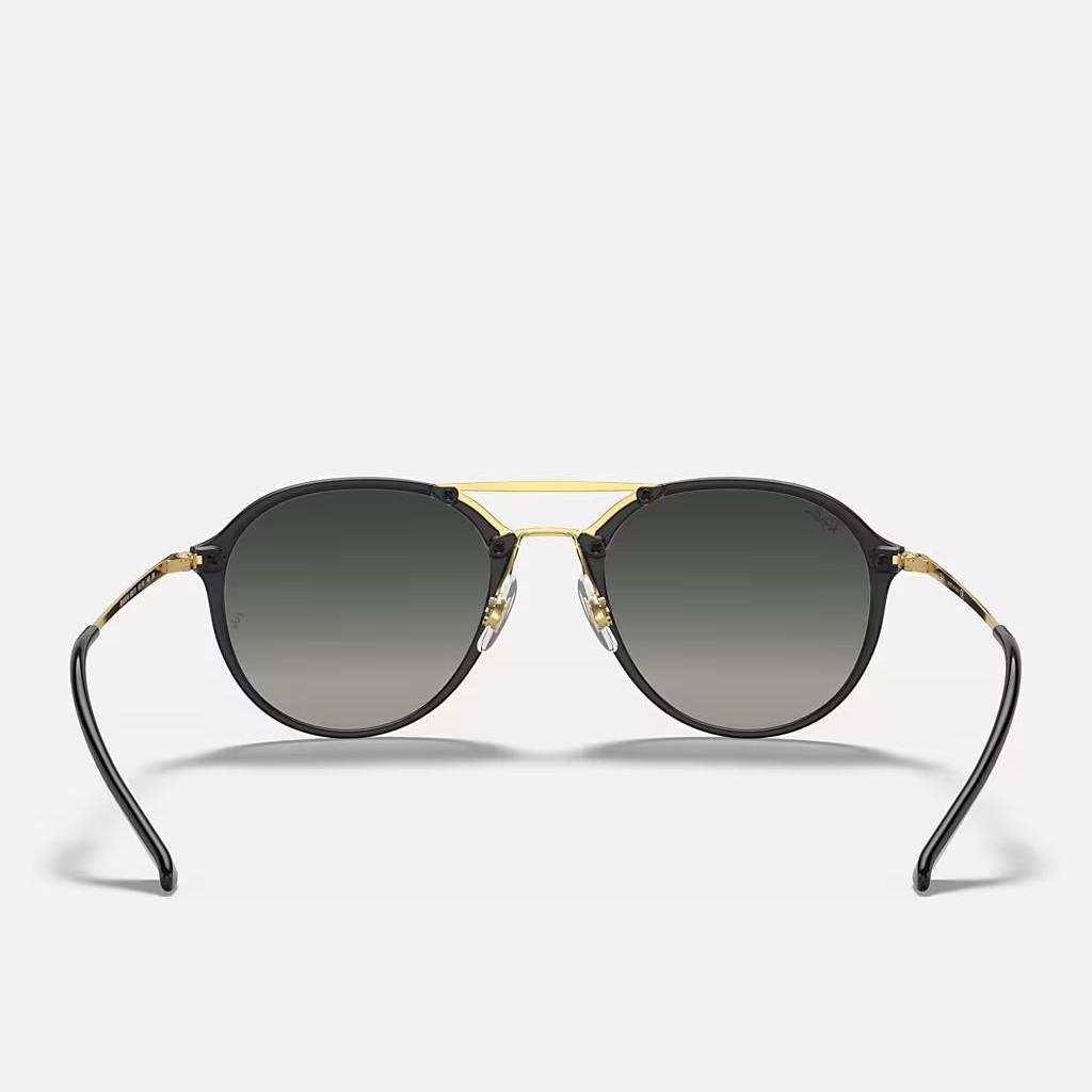 Kính Ray-Ban Blaze Double Bridge Đen Xám