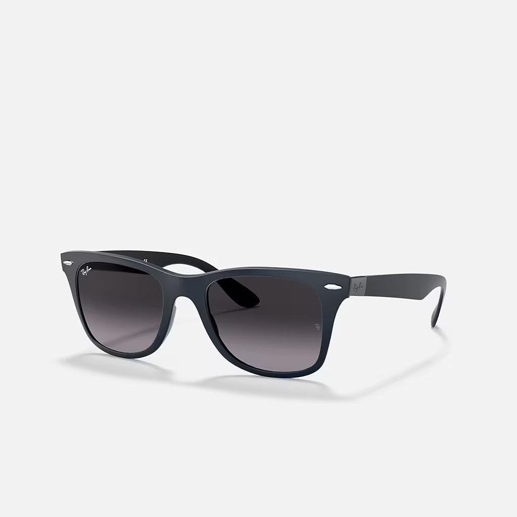 Kính Ray-Ban Wayfarer Liteforce Xanh Dương Nhám Xám