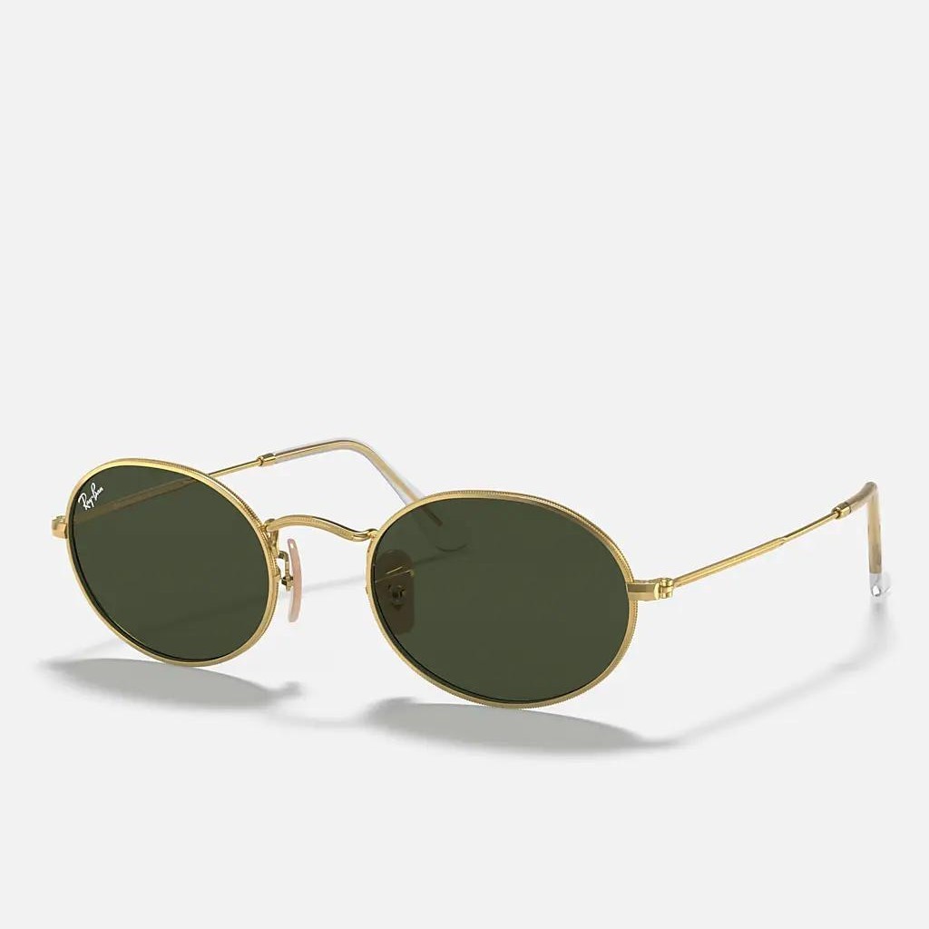 Kính Ray-Ban Oval Vàng Xanh Lá