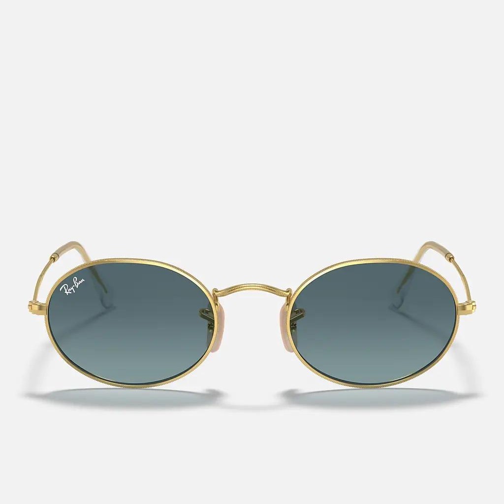 Kính Ray-Ban Oval Vàng Xanh Dương