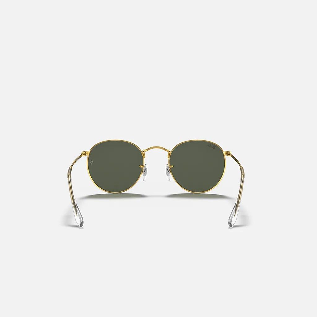 Kính Ray-Ban Round Metal Legend Gold Vàng Xanh Lá