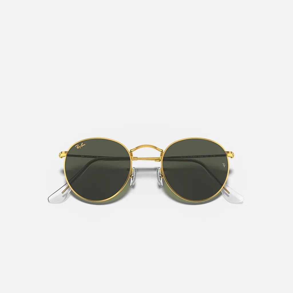 Kính Ray-Ban Round Metal Legend Gold Vàng Xanh Lá