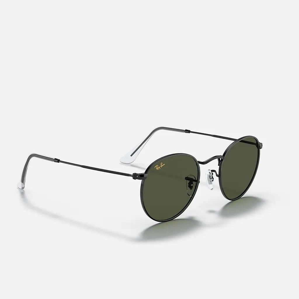 Kính Ray-Ban Round Metal Legend Gold Đen Xanh Lá