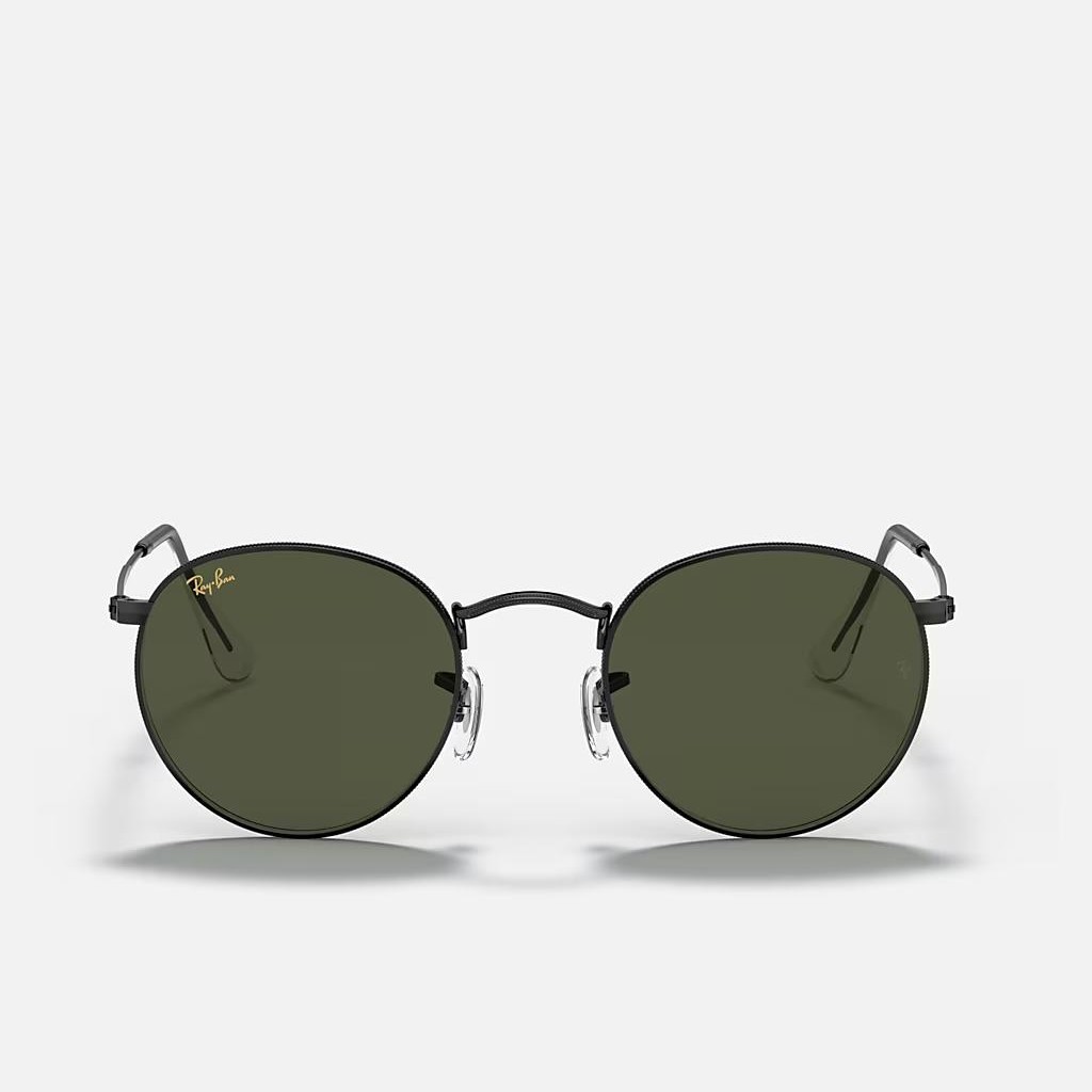 Kính Ray-Ban Round Metal Legend Gold Đen Xanh Lá