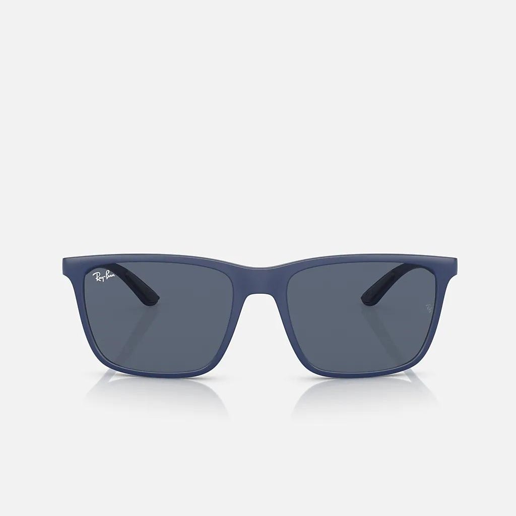 Kính Ray-Ban Rb4385 Xanh Dương Nhám Xám