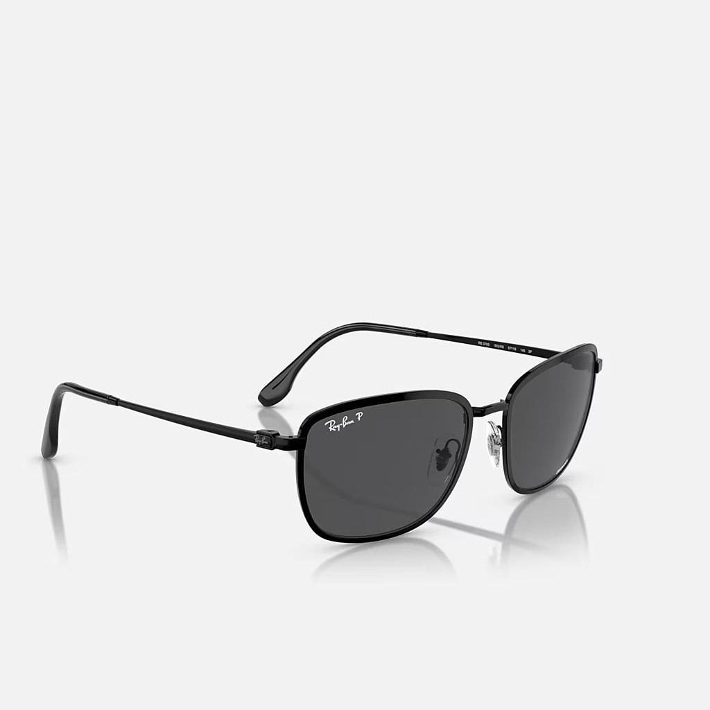 Kính Ray-Ban Rb3705 Chromance Đen Xám