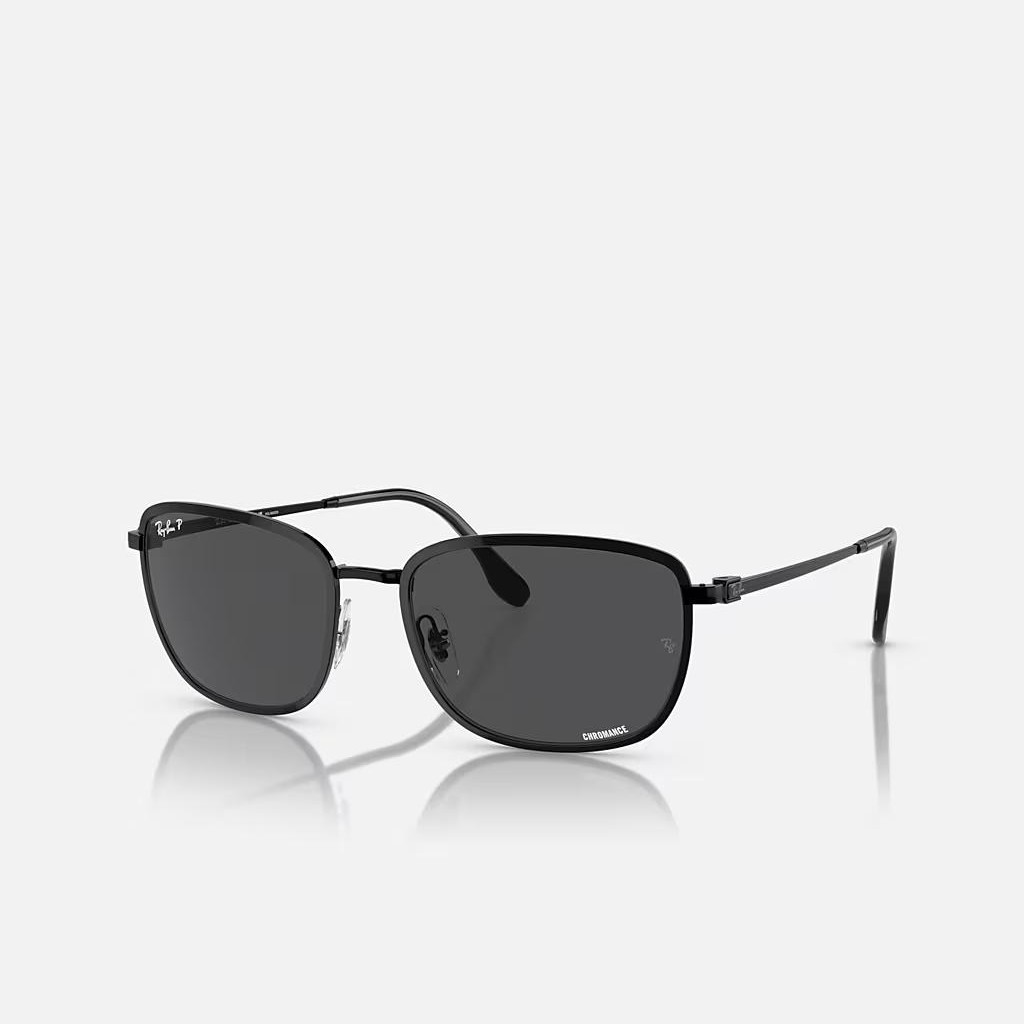 Kính Ray-Ban Rb3705 Chromance Đen Xám