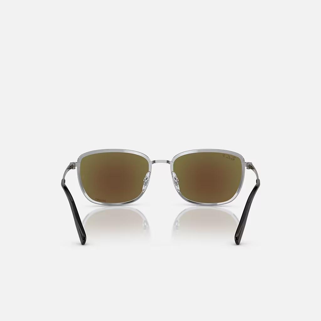 Kính Ray-Ban Rb3705 Chromance Bạc Xanh Lá