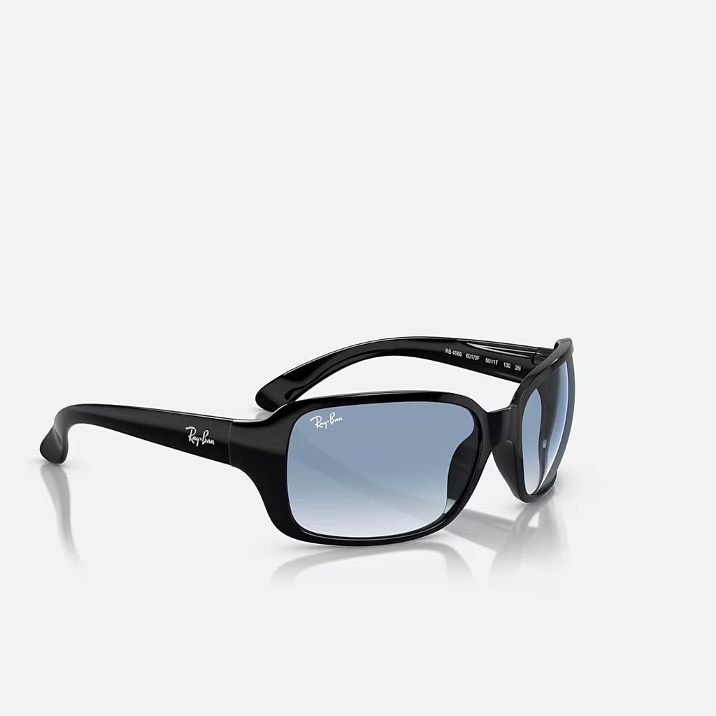 Kính Ray-Ban Rb4068 Đen Xanh Dương