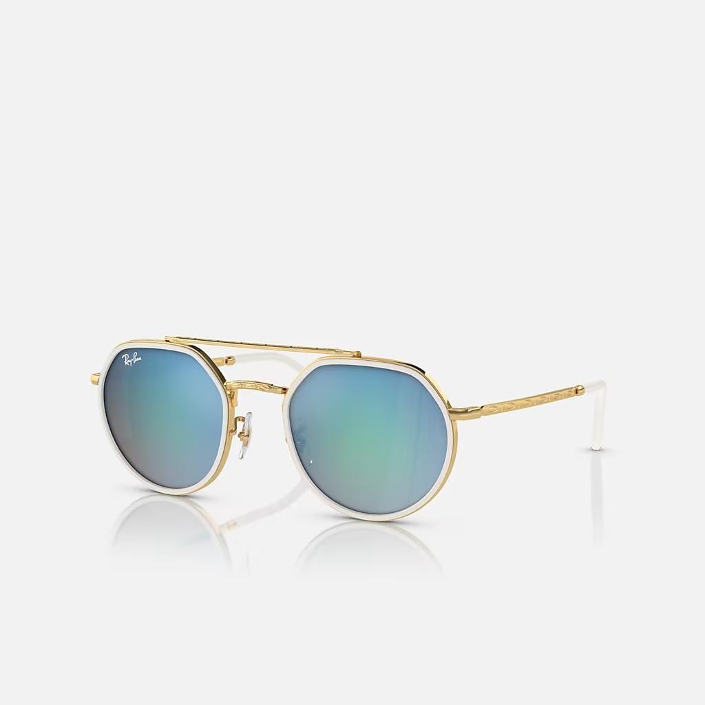 Kính Ray-Ban Rb3765 Vàng Xanh Dương