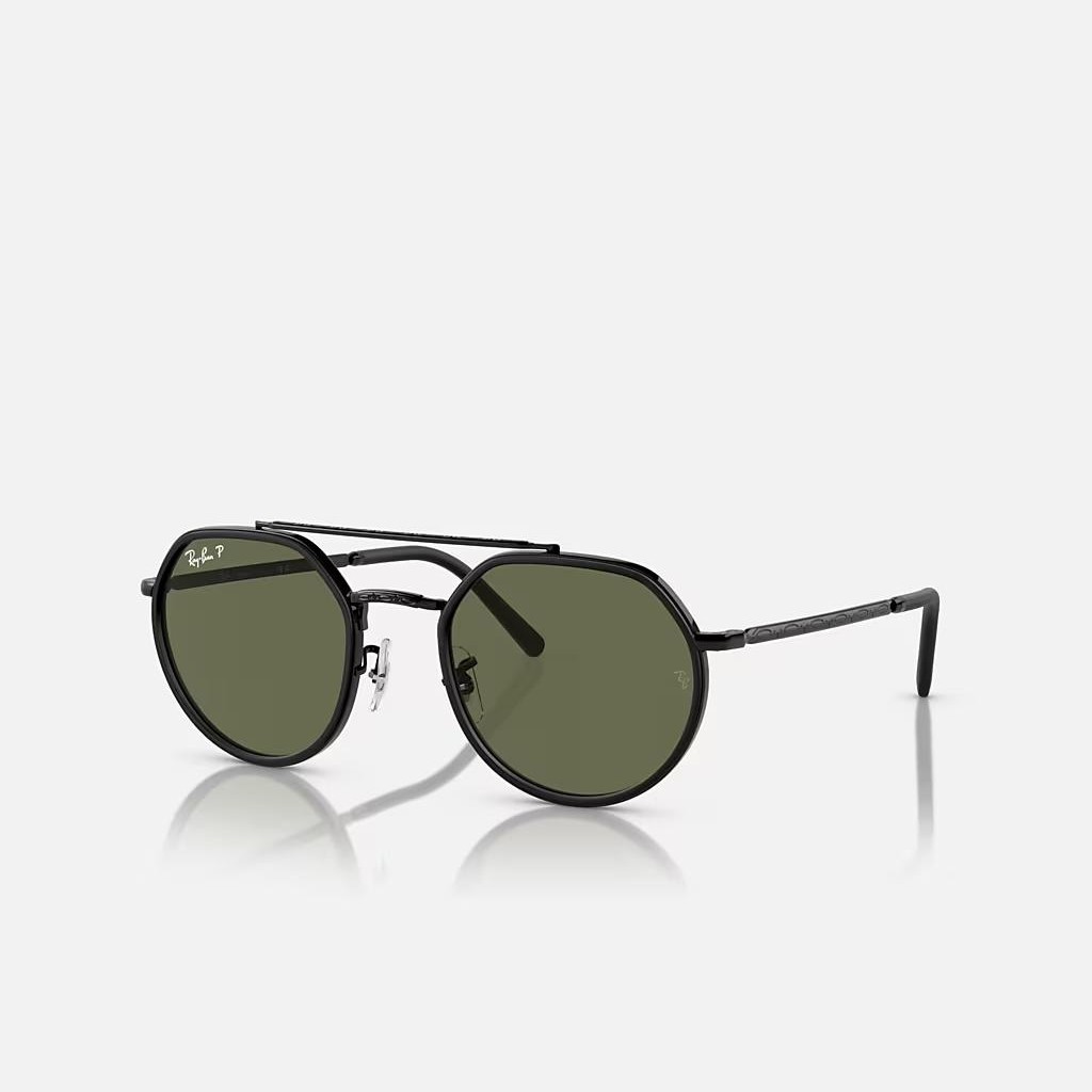 Kính Ray-Ban Rb3765 Đen Xanh Lá