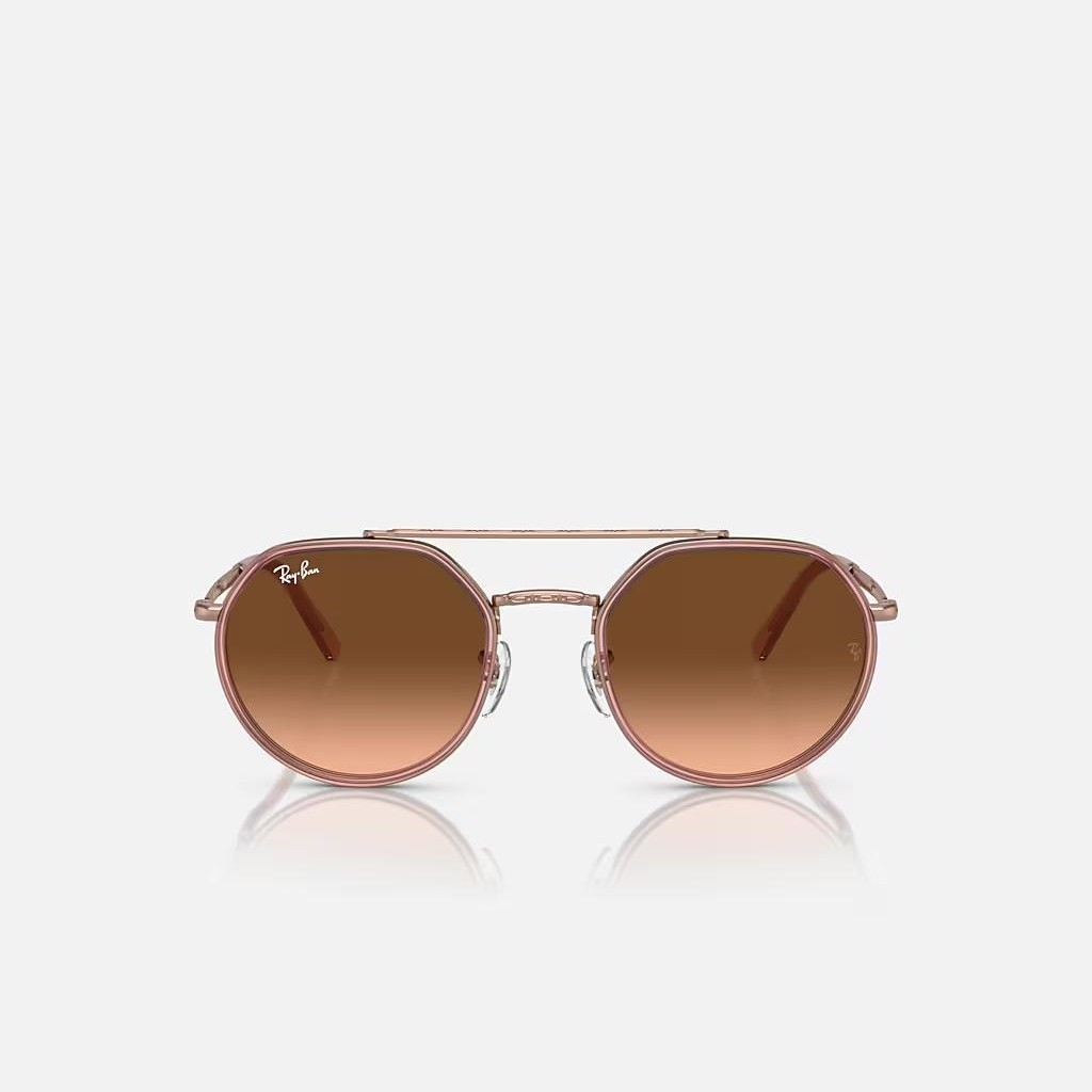 Kính Ray-Ban Aviator Havana Collection Vàng Xám