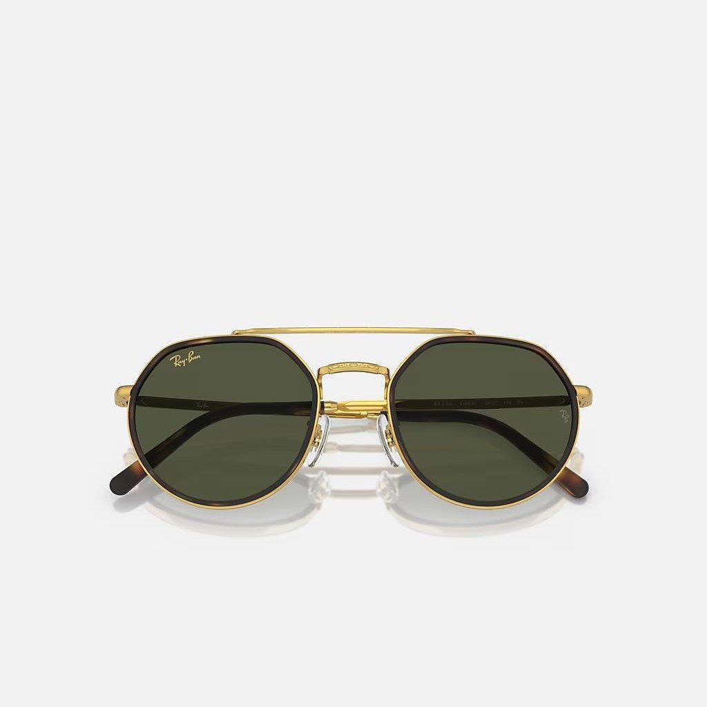 Kính Ray-Ban Rb3765 Vàng Xanh Lá