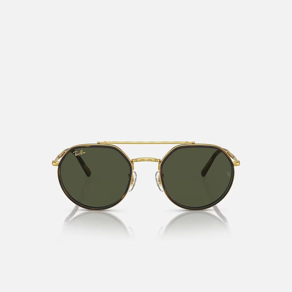 Kính Ray-Ban Rb3765 Vàng Xanh Lá