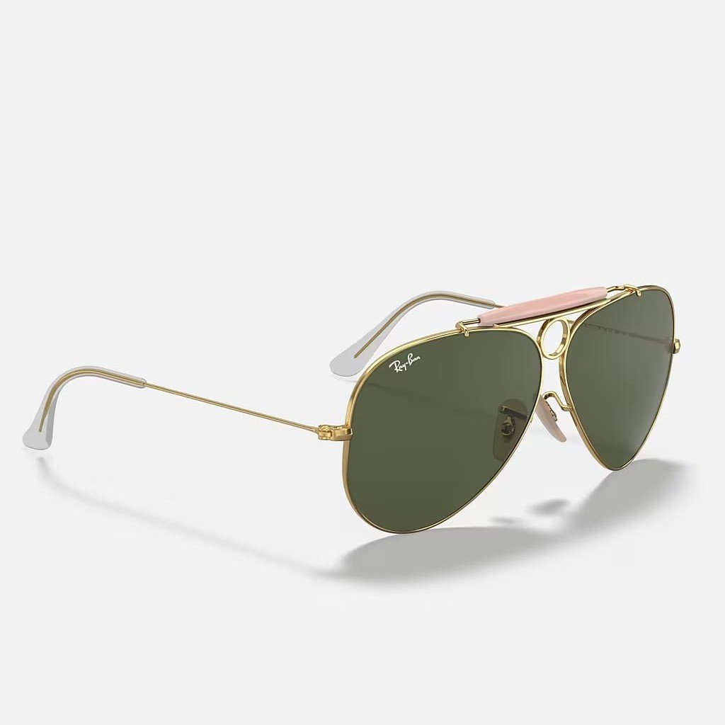 Kính Ray-Ban Shooter Vàng Xanh Lá