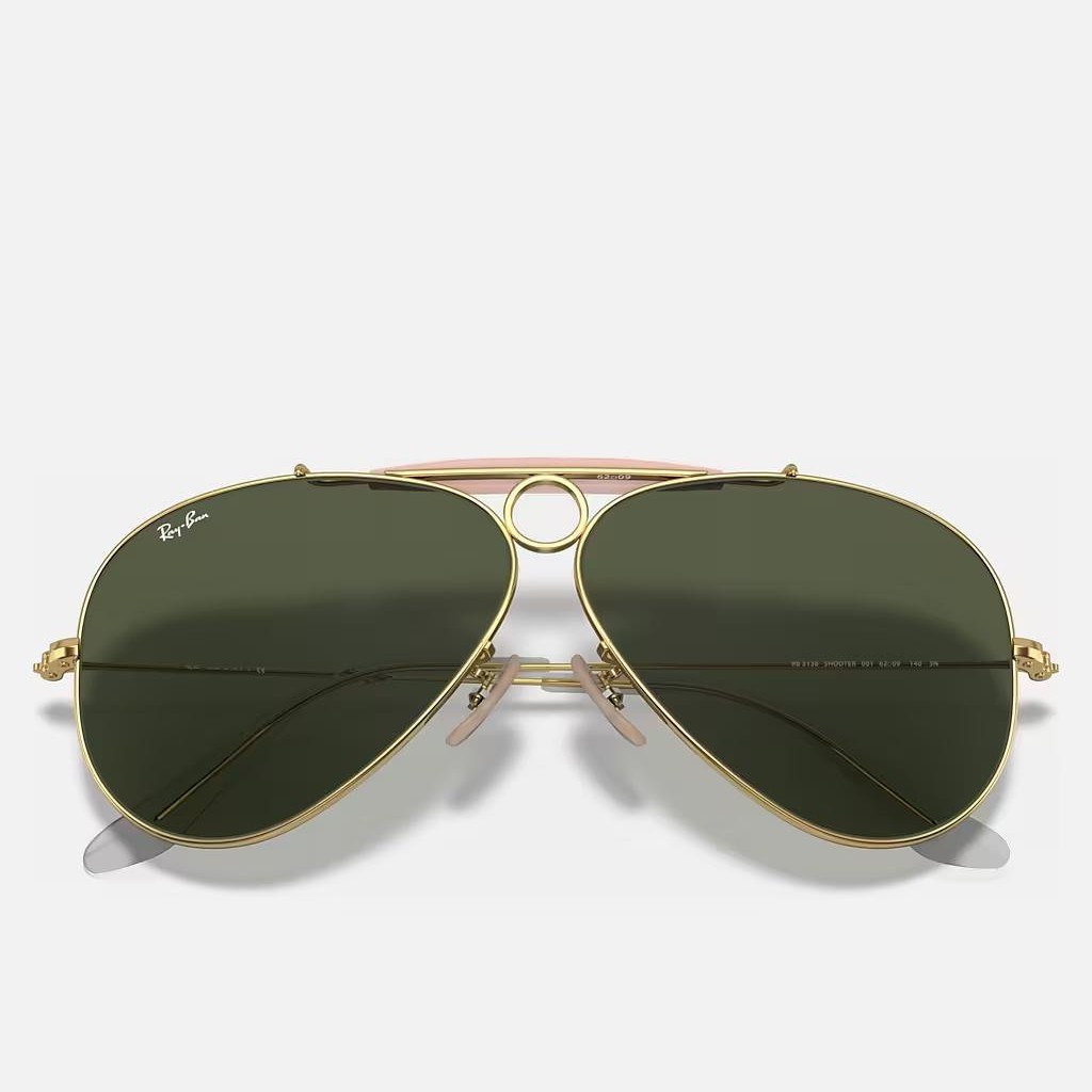 Kính Ray-Ban Shooter Vàng Xanh Lá