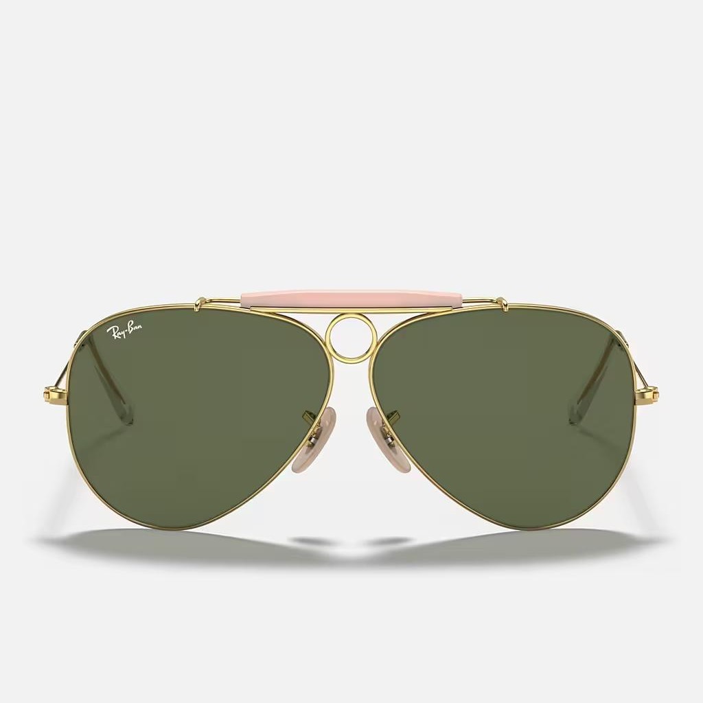 Kính Ray-Ban Shooter Vàng Xanh Lá