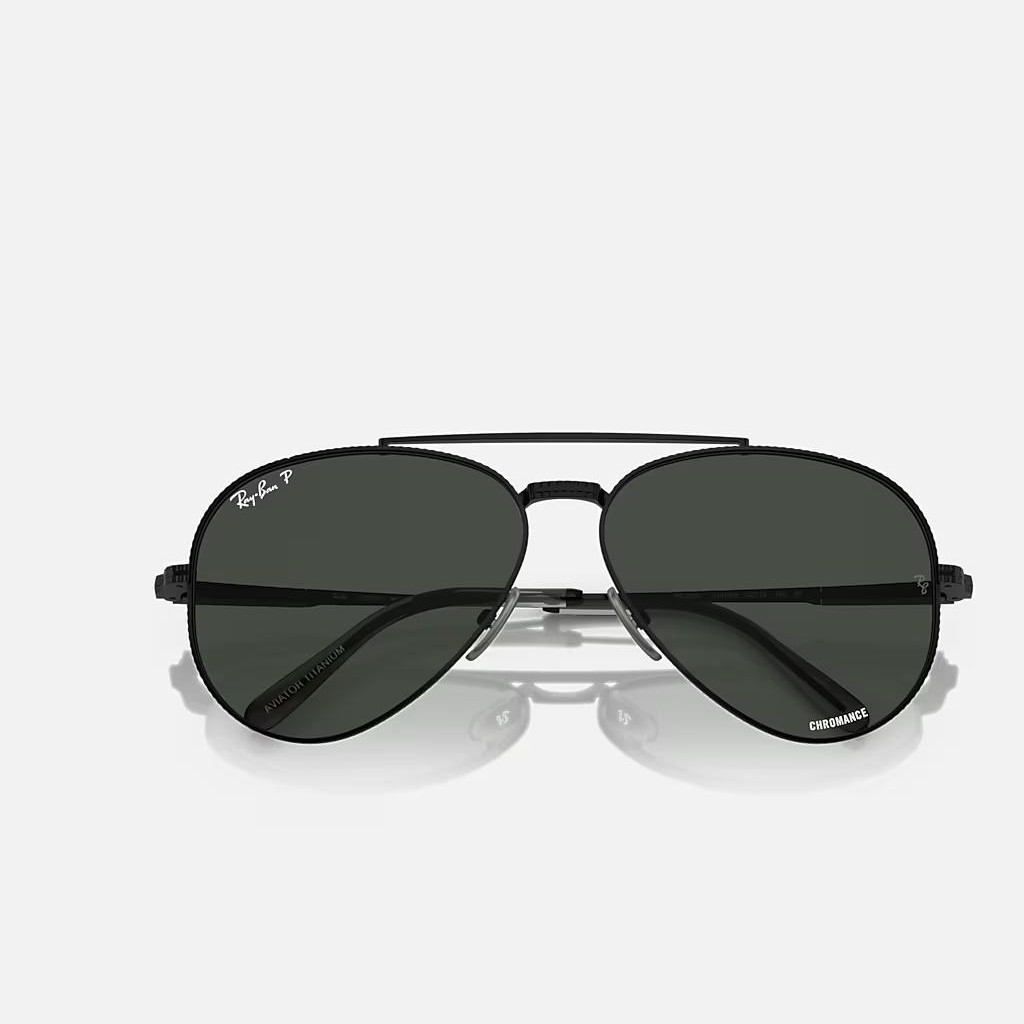 Kính Ray-Ban Aviator Ii Titanium Đen Xám