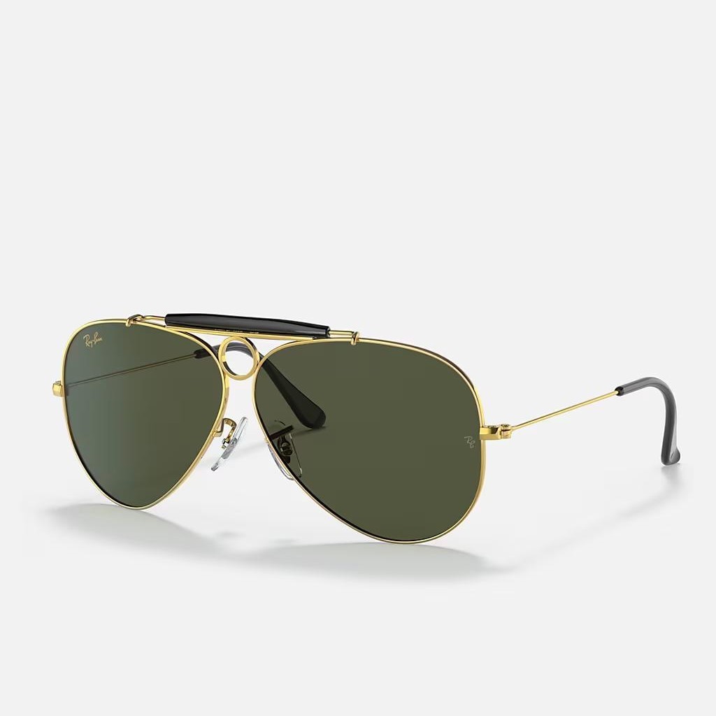 Kính Ray-Ban Shooter Vàng Đen Xanh Lá