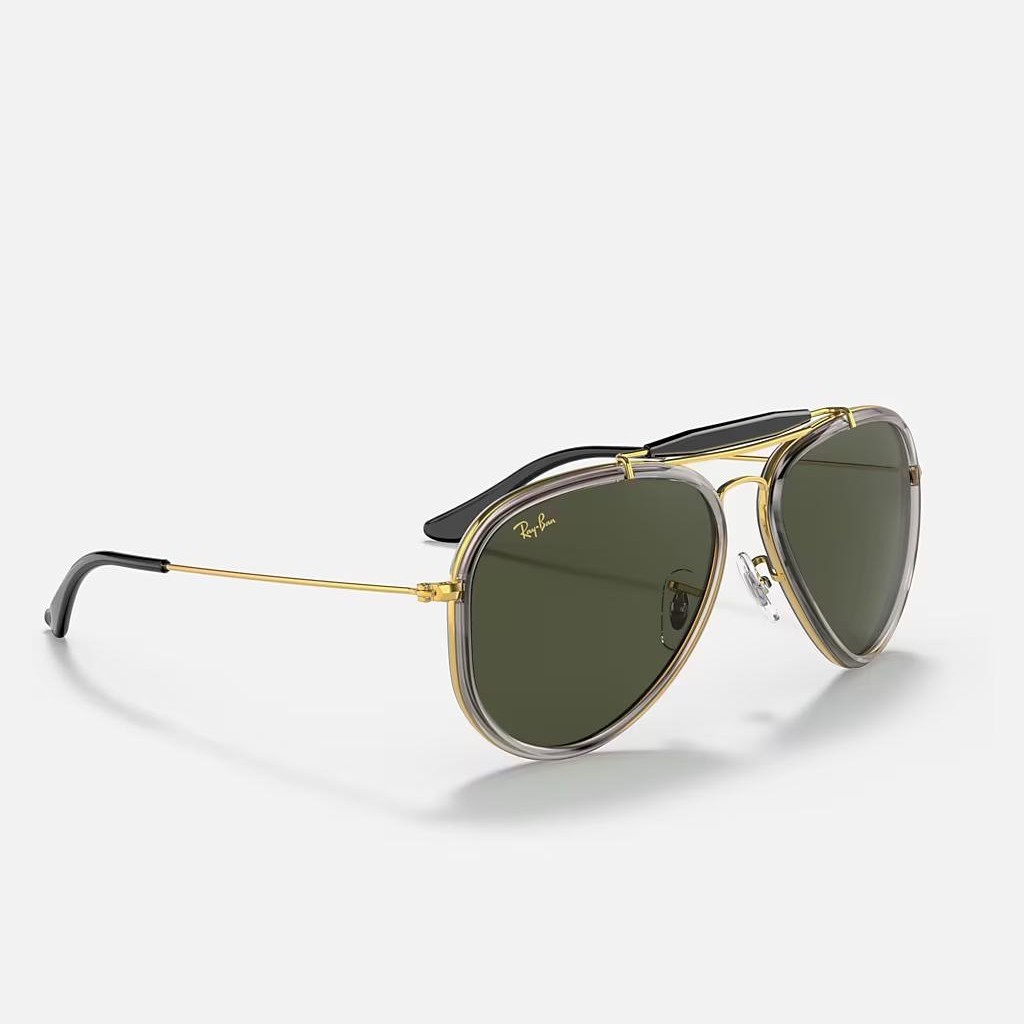 Kính Ray-Ban Outdoorsman Vàng Xanh Lá