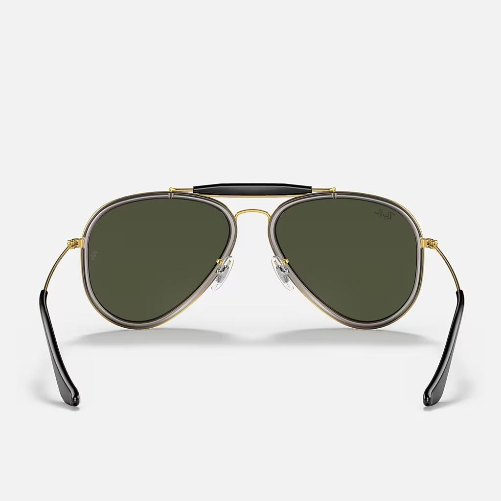 Kính Ray-Ban Outdoorsman Vàng Xanh Lá