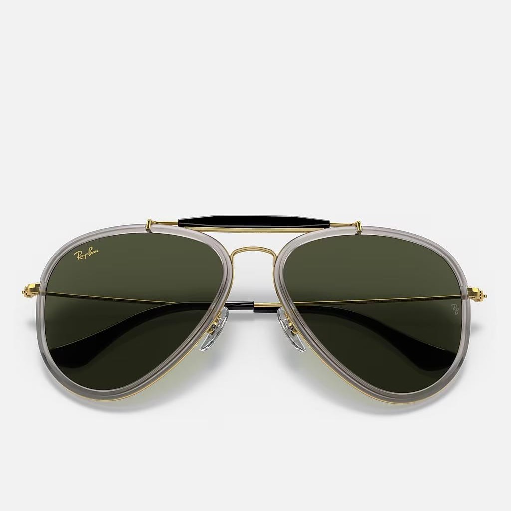 Kính Ray-Ban Outdoorsman Vàng Xanh Lá