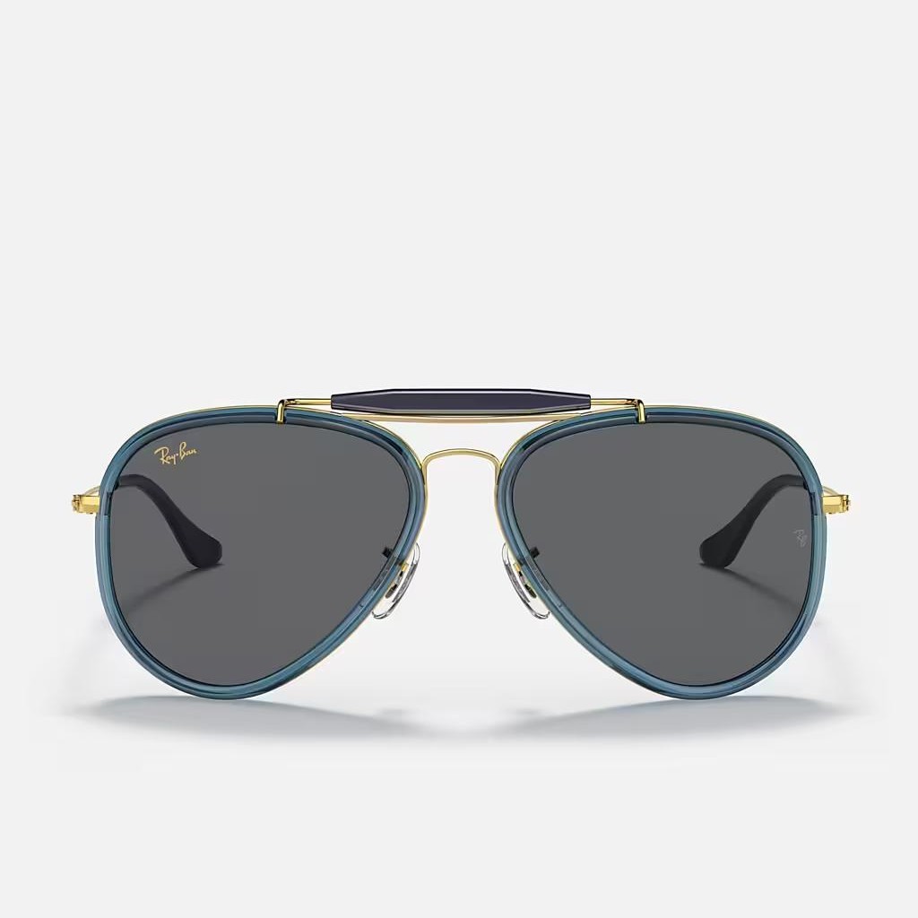 Kính Ray-Ban Outdoorsman Vàng Xám