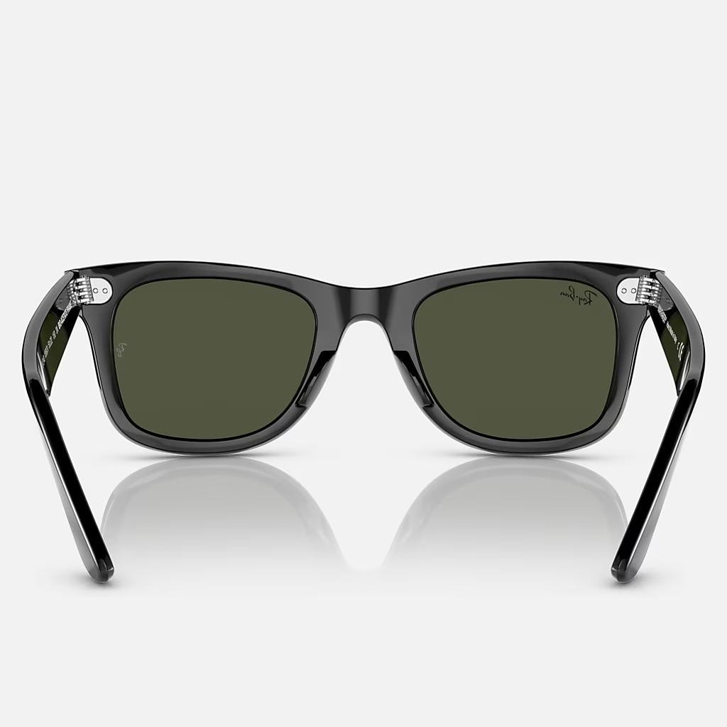 Kính Ray-Ban Original Wayfarer Bio-Acetate Đen Xanh Lá