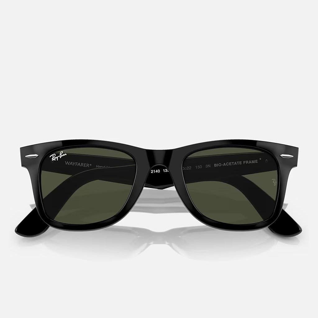 Kính Ray-Ban Original Wayfarer Bio-Acetate Đen Xanh Lá