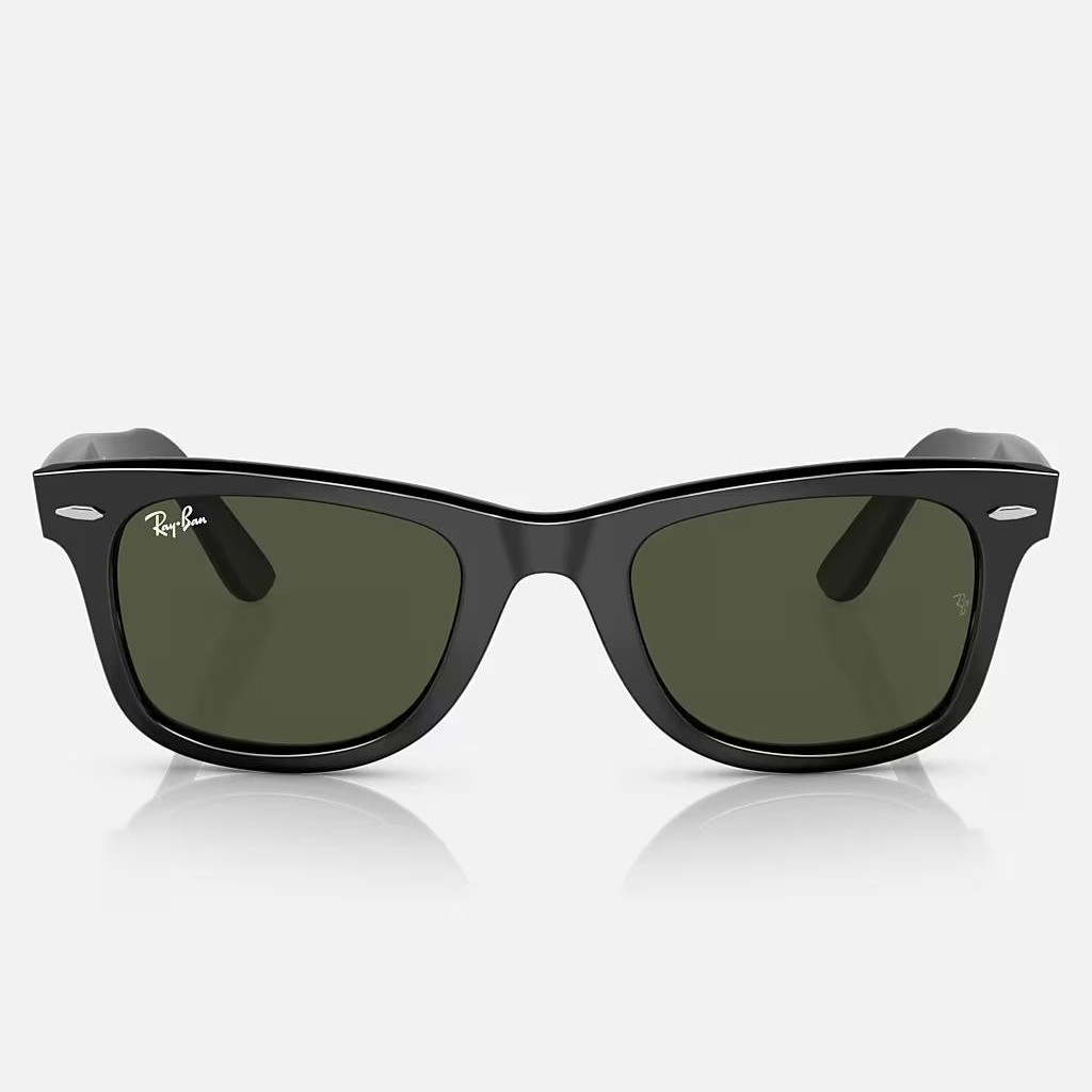 Kính Ray-Ban Original Wayfarer Bio-Acetate Đen Xanh Lá